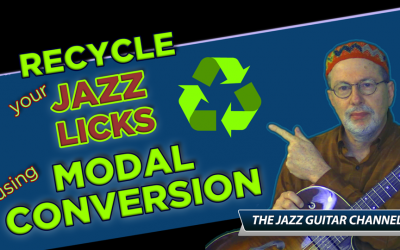 Recycle Your Existing Jazz Licks